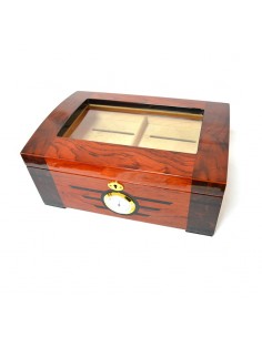 Umidor Glasstop Walnut...