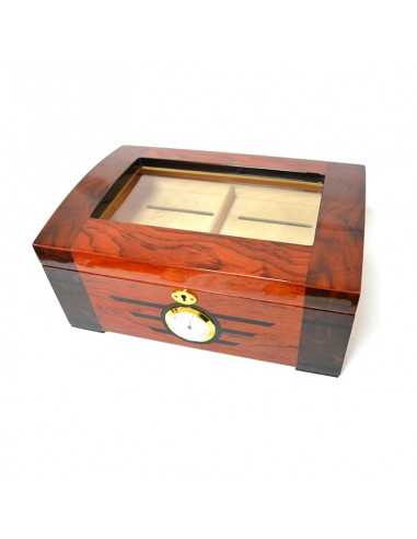 Umidor Glasstop Walnut Bubinga 0991... Umidor Glasstop Walnut Bubinga 0991...