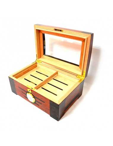 Umidor Glasstop Walnut Bubinga 0991... Umidor Glasstop Walnut Bubinga 0991...