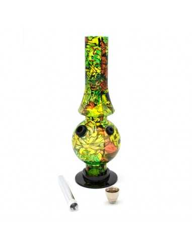 Bong acrilic 20cm Graffiti / Toro Bong acrilic 20cm Graffiti / Toro
