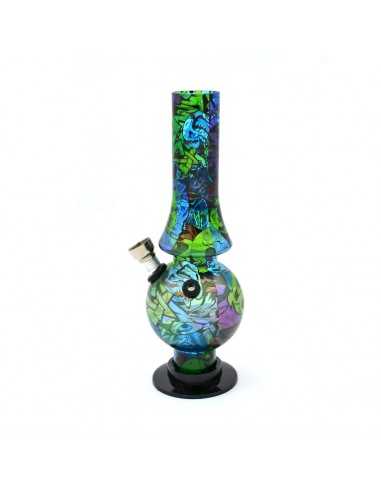 Bong acrilic 20cm Graffiti / Toro Bong acrilic 20cm Graffiti / Toro