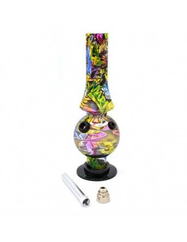 Bong acrilic 20cm Graffiti / Toro Bong acrilic 20cm Graffiti / Toro