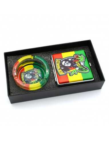 Set scrumiera&tabachera Bob Marley /... Set scrumiera&tabachera Bob Marley /...