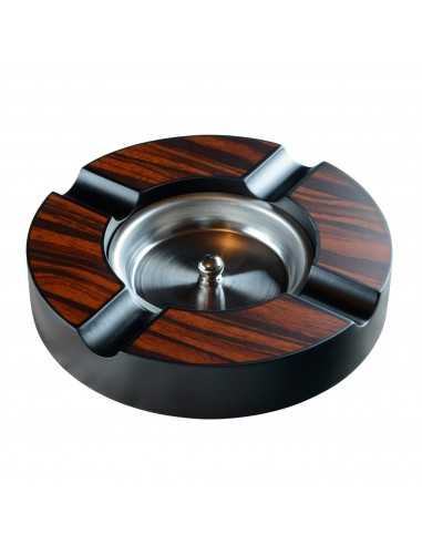 Scrumiera tigari de foi Round Ebony...