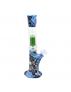 Bong sticla-silicon 38cm /...