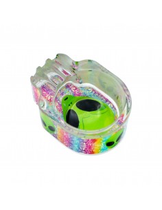 Scrumiera Glow Glass Skull...
