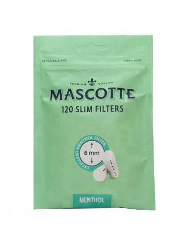 Filtre 6mm. Slim Menthol 120 Mascotte