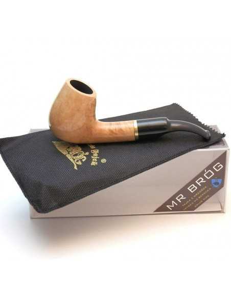 Pipa 67 Full Bent Briar Smooth 9mm / Mr. Brog Pipa 67 Full Bent Briar Smooth 9mm / Mr. Brog