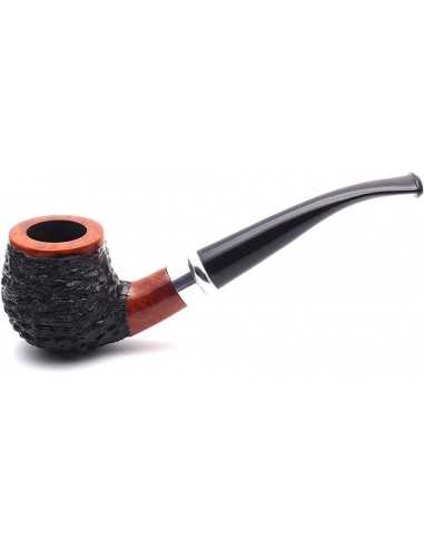 Pipa 85 Schmidt Briar Sandblasted 9mm / Mr. Brog Pipa 85 Schmidt Briar Sandblasted 9mm / Mr. Brog