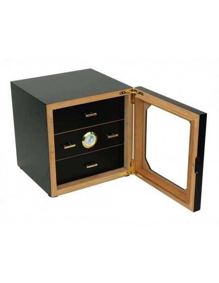 Umidor Cabinet Black 1172 (75 tig.) "Andreas"
