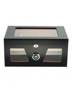 Umidor Glasstop & Window Black 1196 (100 tig.) "Andreas"