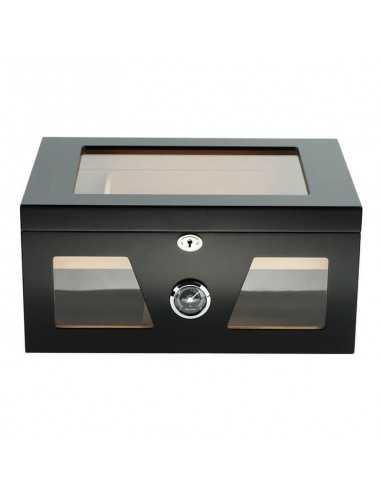 Umidor Glasstop & Window Black 1196 (100 tig.) "Andreas"