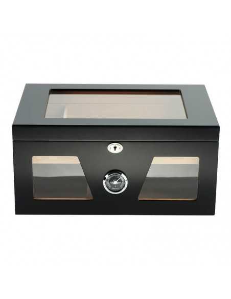 Umidor Glasstop & Window Black 1196 (100 tig.) "Andreas"