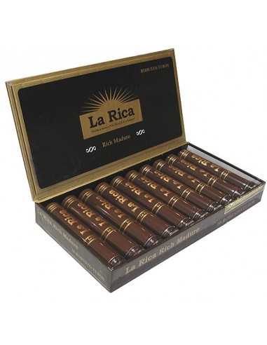 La Rica Maduro Robusto Tubos (10)