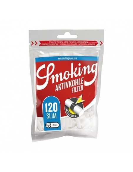Filtre Slim 6mm pt. tigarete Carbon (120) Smoking Filtre Slim 6mm pt. tigarete Carbon (120) Smoking