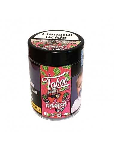 Tutun narghilea "Richman" (inghetata de zmeura) Taboo (50g) Tutun narghilea "Richman" (inghetata de zmeura) Taboo (50g)