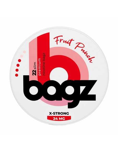 Nicotine pouch 24mg Fruit Punch BAGZ Nicotine pouch 24mg Fruit Punch BAGZ