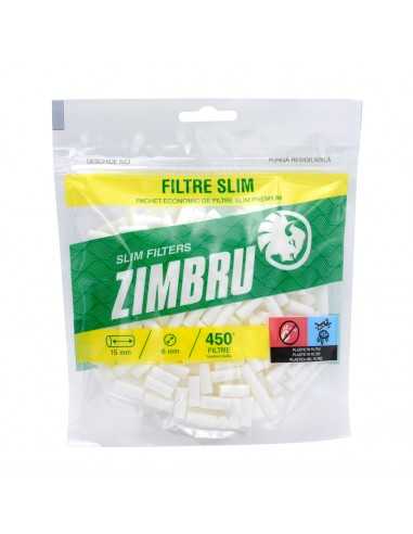 Filtre Slim 6mm pt. tigarete (450buc.) Zimbru