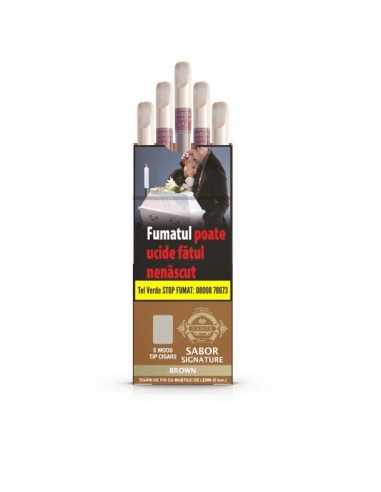 Sabor Signature Wood Tip Cigar Brown... Sabor Signature Wood Tip Cigar Brown...