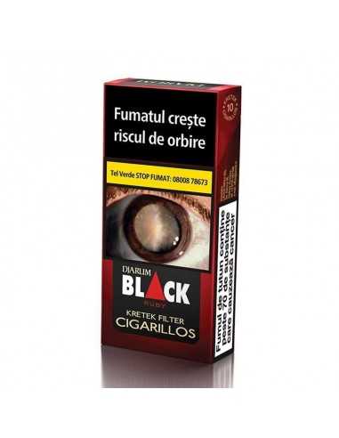 Djarum Black Ruby Filter Cigarillos (10) Djarum Black Ruby Filter Cigarillos (10)