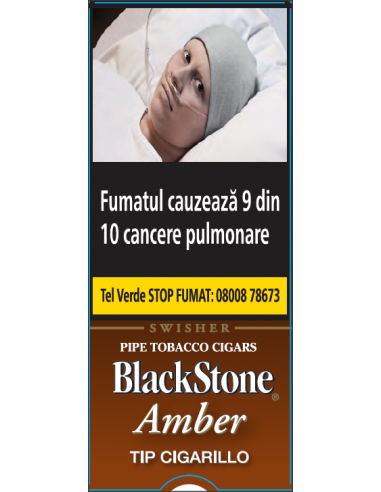 Black Stone Tip Cigarillos Amber (5)