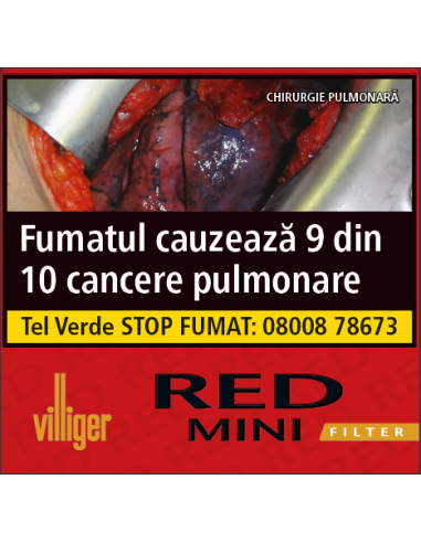 Villiger Red Mini Filter (Vanilla) (10)